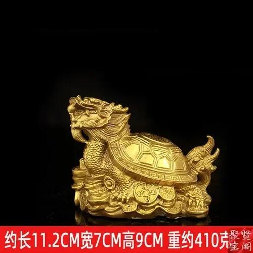 1 PC Brass Zhao Gongming ornaments living room Household Sacrifice office shop Desktop decoration Housewarming gift feng shui