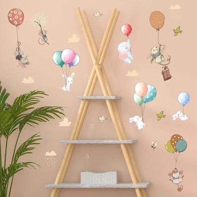Nuovi Palloncini Animali Cartoni Animati Stanza dei Bambini Ingresso Camera da Letto Decorazione Murale Adesivi Decorativi