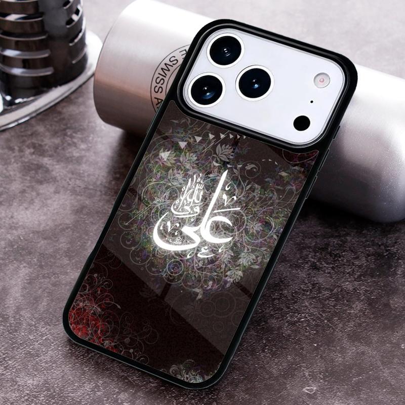 Islam Shia Ali Imamic Art Phone Case for iPhone 17 16 15 Pro Max Air 14 13 12 11 Plus Shockproof Cover