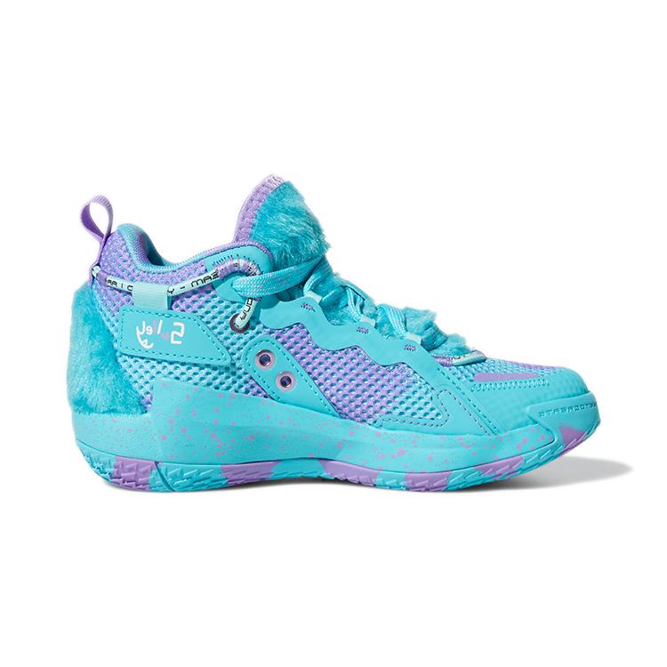 Příšerky s.r.o. x Adidas Dame 7 Extply Tkaninové Mid top Basketbalové boty Nebeská modrá Děti ve věku 3 7 let S28977