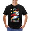 Im Not Gay Im Super Gay Unicorn LGBT Pride Shirt for Men Women Boys Girls T-Shirt Cat Shirts Black T Shirt Tshirts for Men