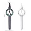 Push-Button Control Geometry Drawing Compass ABS Integrated Ruler Radius Pointer Compass  Exam Use