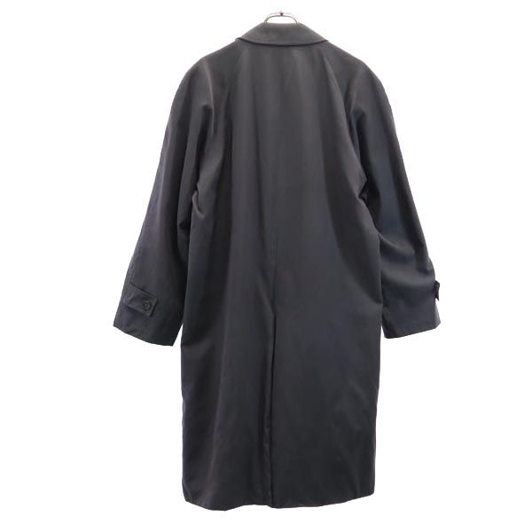 Pierre Cardin Šilko vilnos mišinys Nerūdijančio plieno apykaklės paltas 96A7 Tamsiai mėlynas Vyriškas Naudotas