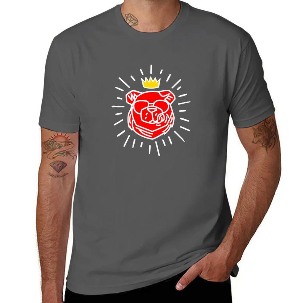 ROBUST BEAR PRIDE 24 C T-Shirt Summer Top Sports Fans Blacks Clothing for Men