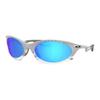 Oakley Verstellbare Gabelbügel O Matter™ Oval Sonnenbrille Unisex-Sonnenbrille Silber OO9437-1363