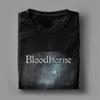 Men's T-Shirts Bloodborne Dark Souls Novelty 100% Cotton Tee Shirt Short Sleeve  T Shirt Round Collar Clothes Big Size