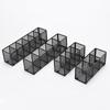 Moderner Schreibtisch-Organizer aus Netzmetall Stifteaufbewahrung Box Make-up-Halter Kosmetikpinsel-Aufbewahrung