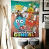 Gumball Wall Hanging Printed Fabric Blanket Decorative Tapestries for Bedroom Living Room Home Decor