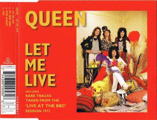 

CD QUEEN - Let Me Live 724388295826 Parlophone 1996 UK Rock Used