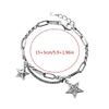 Copper Star Cold Wind Hip-hop Trend Pentagram Sweet Temperament Simple Jewelry