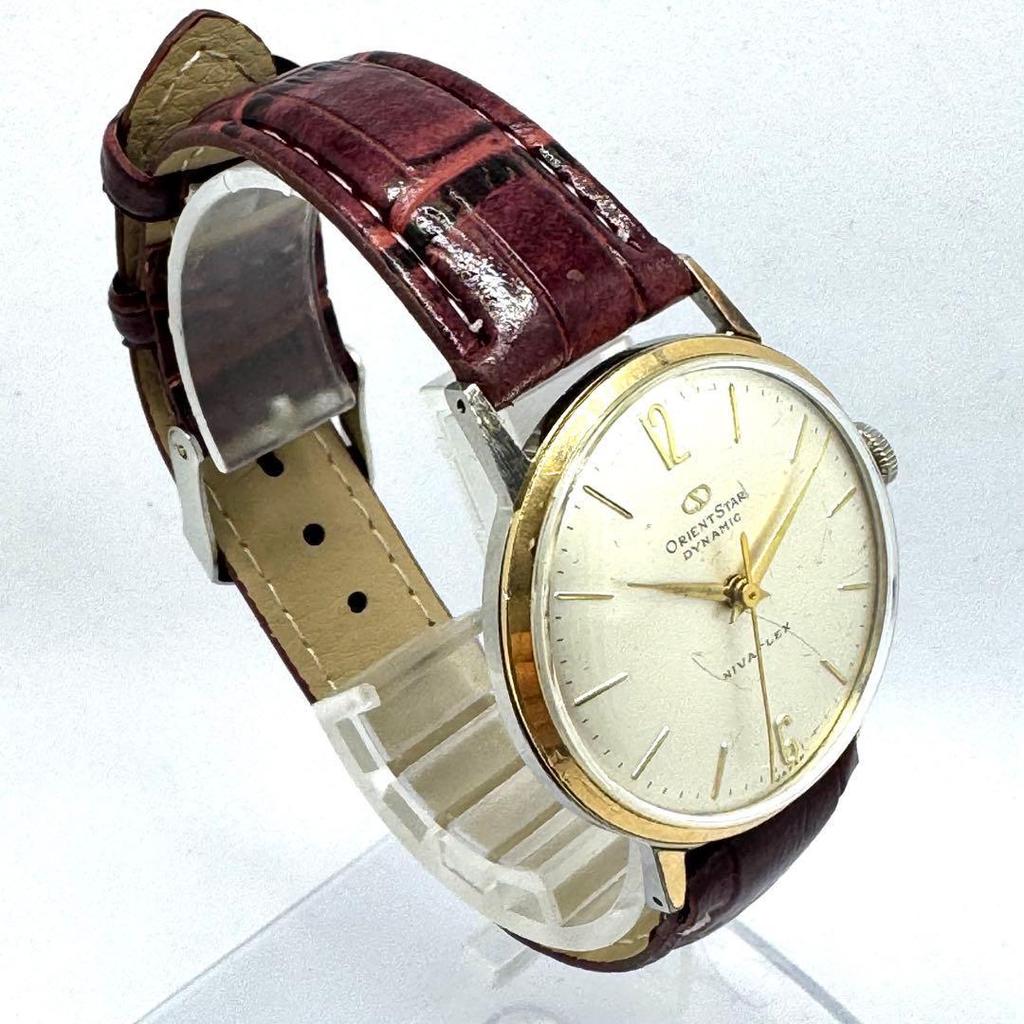Used Vintage Orient Star Dynamic 11 stones hand-woundDisassembled and cleaned