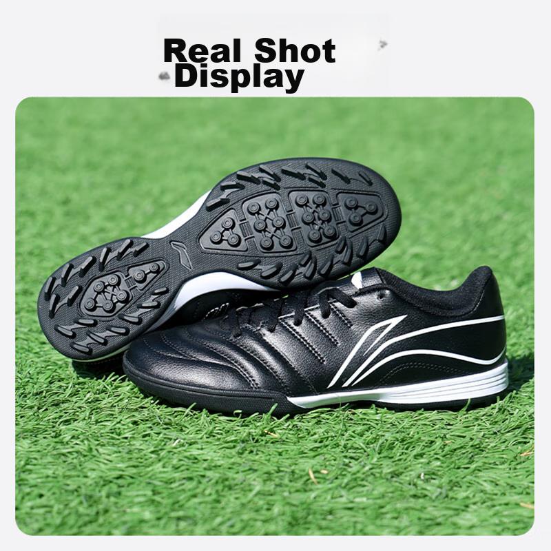 Li-Ning Soccer Shoes TF Turf Cleats, Professional Training Shoes, Non-Slip Wear-Resistant Studs