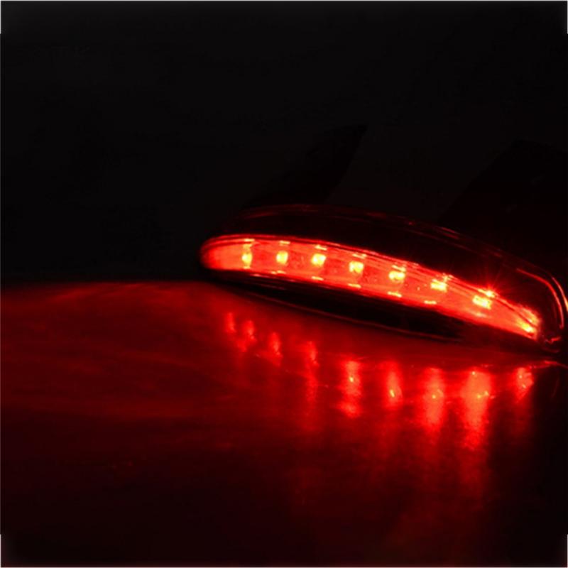 Motorcycle Accessories For Sportster Iron 883 1200 Dyna XL883-Fender Taillight LED Brake Running Light