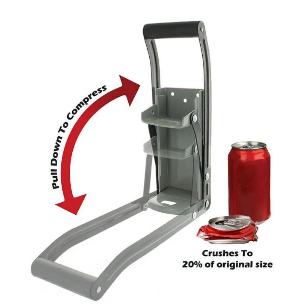 Space-saving Can Presser Wall-mounted Beer Pull Can Crusher Can Opener Tool Can Crusher Bar