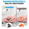 1pair New Soft Reusable 3 Layer Ear Plugs For Sleep Silicone Noise Cancelling Hearing Protection Ear Plugs for Sleep