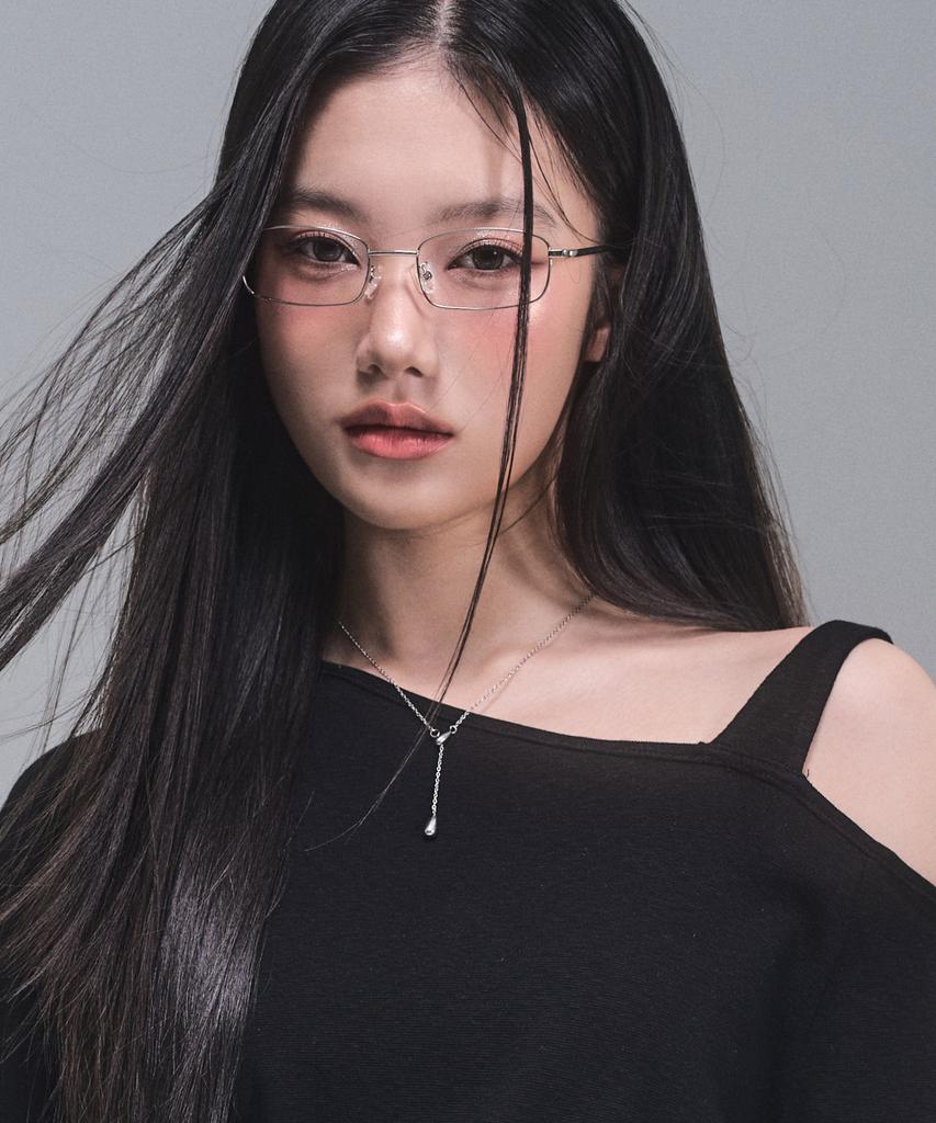 Zeroplanet Tears Drop Necklace [Silver]