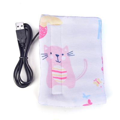 Tragbare Flasche Wärmer Heizung Reise Baby Kinder Milch Wasser Usb Abdeckung Tasche Weichen