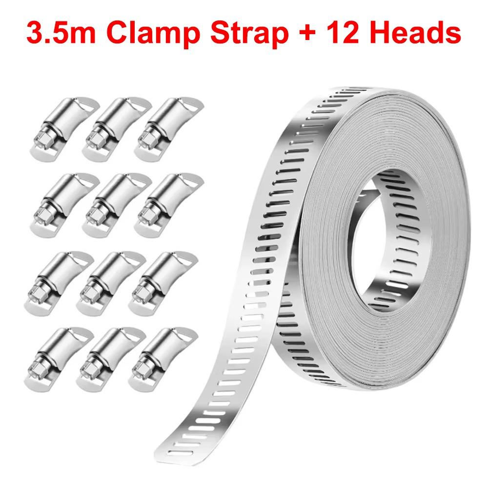 Heavy Duty Adjustable Hose Clamps With Fasteners Stainless Steel Clamp Clamp Fasteners