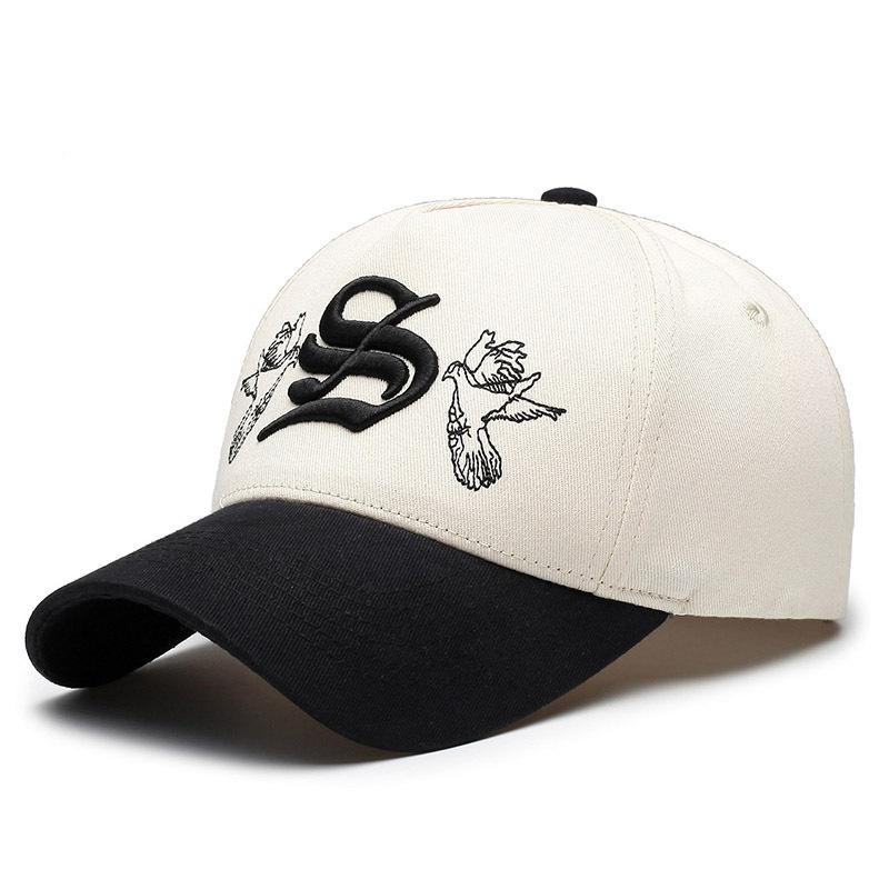 Four Seasons Women Baseball Cap Embroidered Letters Outdoor Sun Hat Men Cap