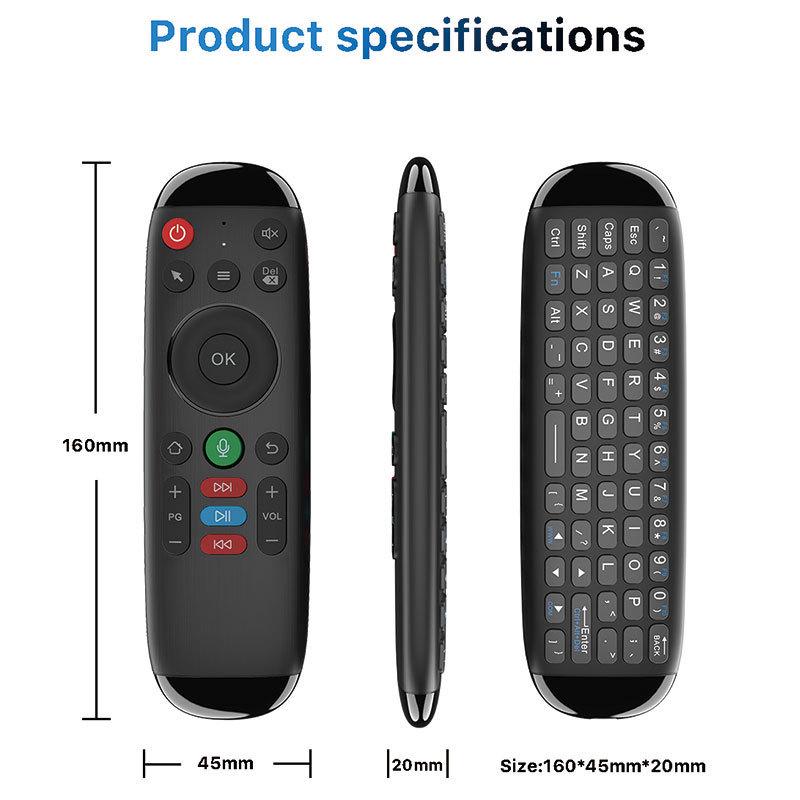 M62 4G Mini Smart Remote Air Mouse Keyboard 170*50*10mm