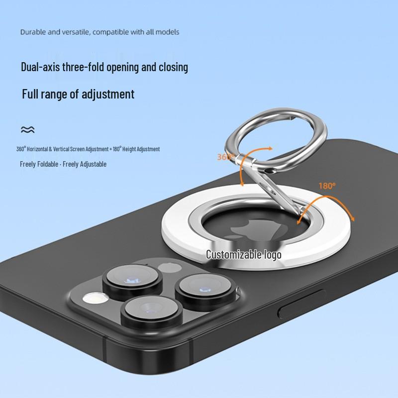 Ultra-Thin Magnetic Double Ring Phone Holder