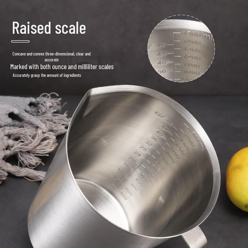 BDO Stainless Steel Graduated Measuring Cup