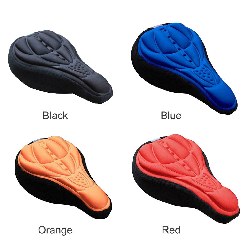 Housse De Selle Vélo EVA Noire – Coussin Anti-glisse Et Imperméable