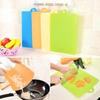 Kitchen Cooking Small Tools Flexible Plastic Cutting Board Food Slice Cut Chopping Block Color Random Accessories Supplies