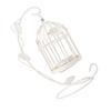 Innovative Iron Leaves Hollow Out Cage Candle Holder Hanging Candlestick Household Decoration