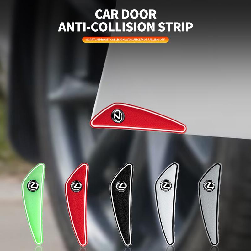 4pcs Car Door Rearview Mirror Edge Guard Protection Strip For Lexus F SPORT LBX NX RX 350h 450h ES UX 300e GS GX IS LS LX CT LC