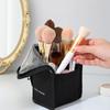 Makeup Brush Holder Women Travel Outdoor Waterproof Cosmetic Bag Stand-Up Portable Foldable Makeup Case with Zipper