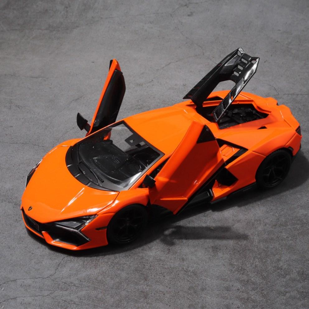 Bburago 1:24 Lamborghini Revuelto Orange Diecast Car Model