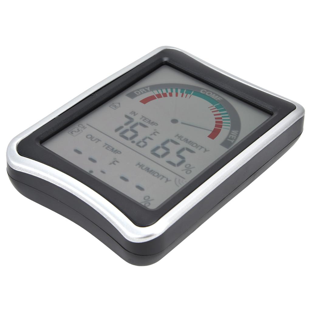 Wireless Digital Thermometer Hygrometer Indoor Temperature Humidity Meter 50 Celsius 70 Celsius  20percent 99percent RH