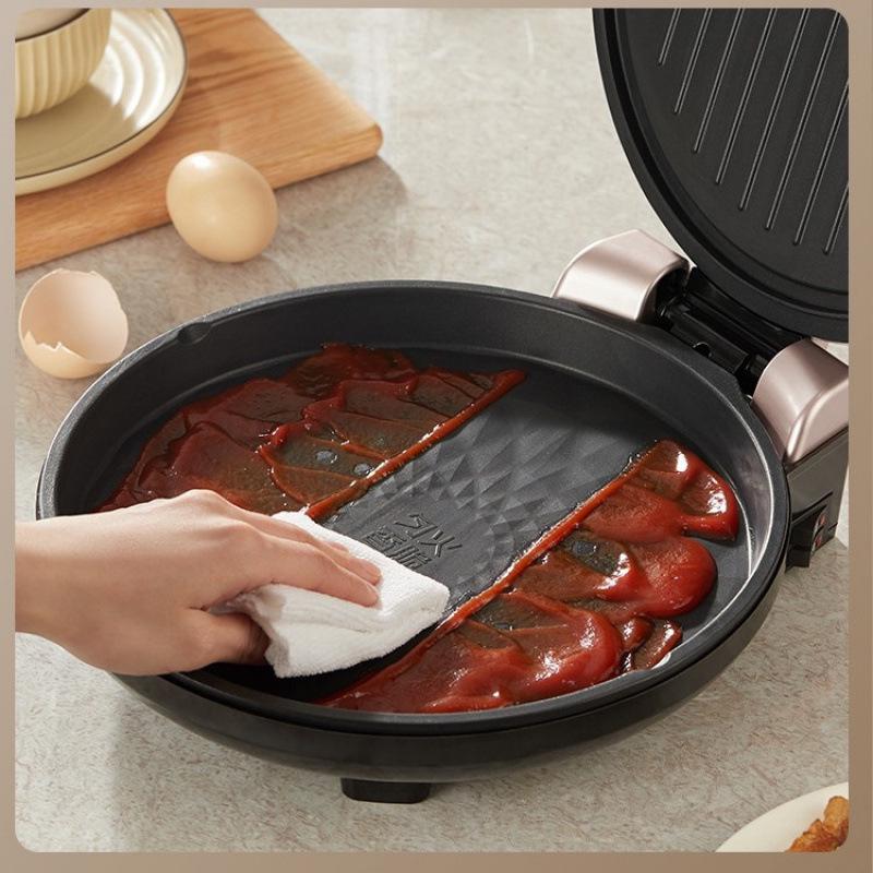 Large Capacity Double-Sided Ceramic Electric Pancake Maker – Multi-functional Griddle for Home Baking