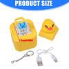Duck Shaped Rechargeable Switches Tester Kit Mechanical Keyboards Switches Keychains Speaker Stress Relief Toy