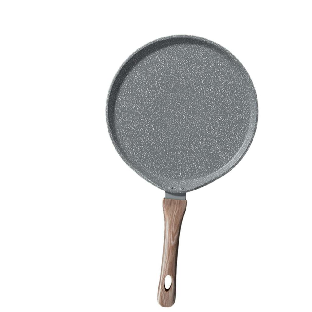 Nonstick Crepe Pan Dosa Pan Tortilla Maker Round Flat Pan Flat Skillet Griddle