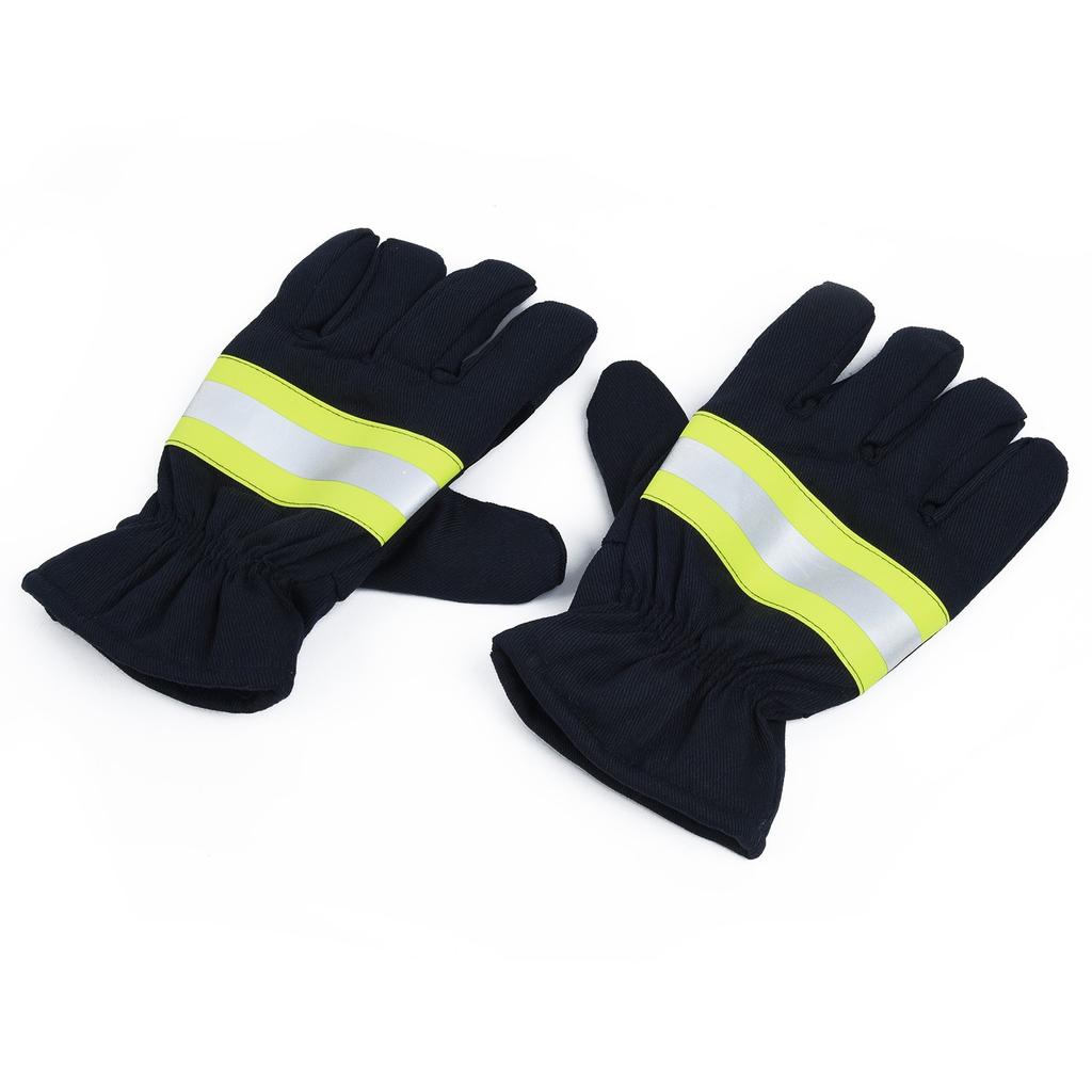 Reflective Firefighting Glove Fire Proof Heat-resistant Anti-fire Welding Gloves