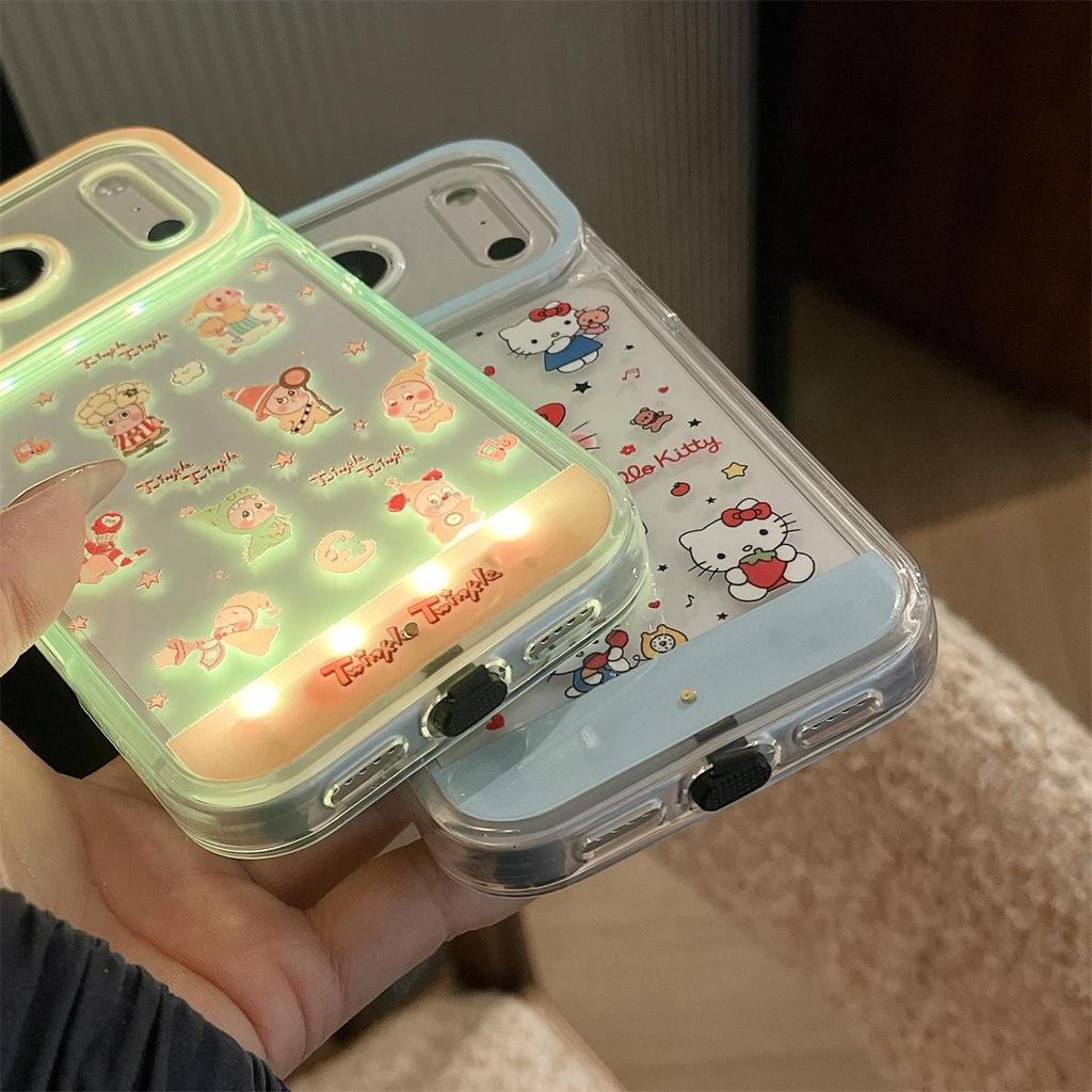 Star Flash Cartoon Phone Case for iPhone 15/16/17 Pro Max, Compatible with iPhone 11/12/13/14