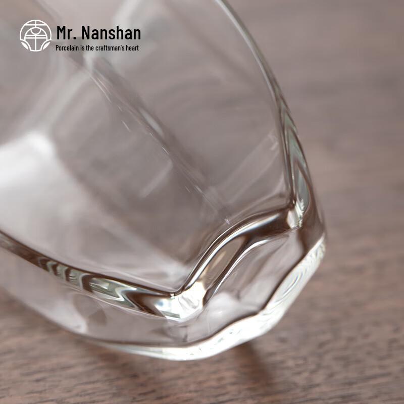 Hexagonal Heat-Resistant Glass Gongfu Tea Fairness Cup