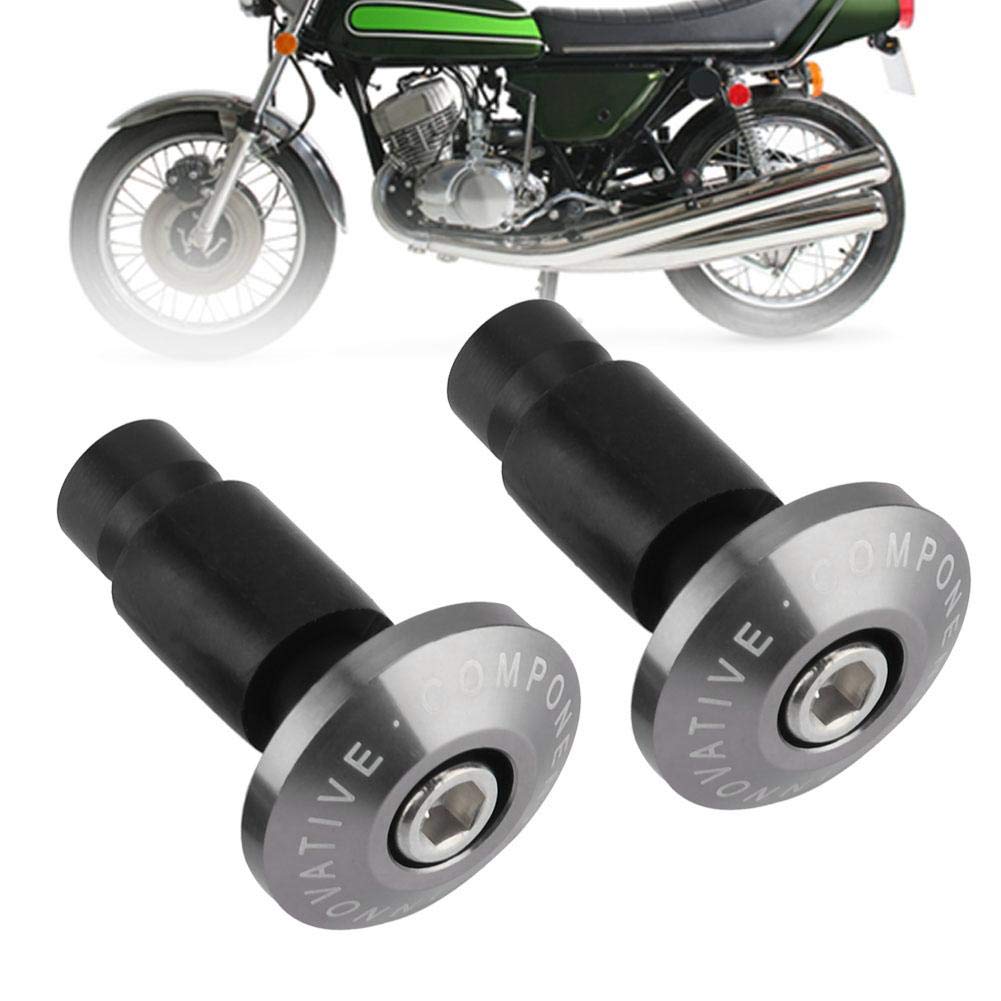 Handlebar Grip Plug, 22mm 7/8inch Motorcycle Handlebar End Slider Plug Cap, Racing ATV Off-Road