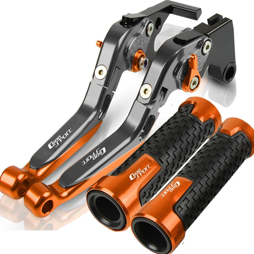 For BMW C600SPORT C 600 SPORT 2011-2015 Motorcycle Adjustable C600 SPORT Brake Clutch Levers Handlebar Handle Bar Grips