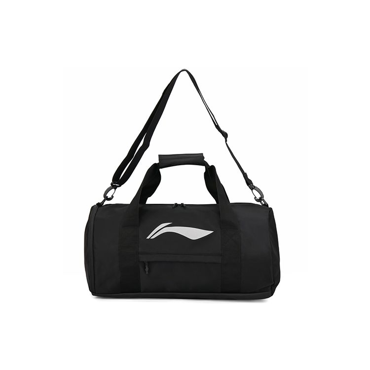 Li Ning Badminton Series Waterproof Shoe Storage Polyester/Nylon Training Gym Bag Large Unisex bags Black ABLS027-2 Black