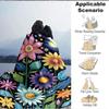 1pc Floral Fantasy Lightweight Flannel Blanket, Comfortable and Warm Blanket, for Office and Camping Sofa Bed, Livingroom048