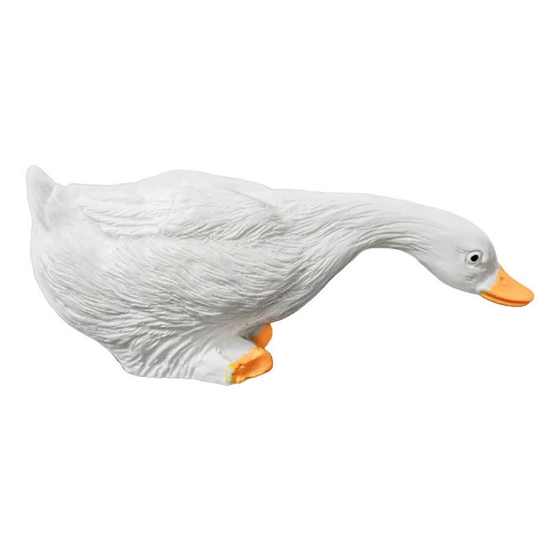 Hartsanka Skulpturer 3-delars Set, Utomhus Trädgårdsdekor Statyer För Damm Uteplats Gräsmatta, Mini Anka Figurer Hemprydnader Dekor