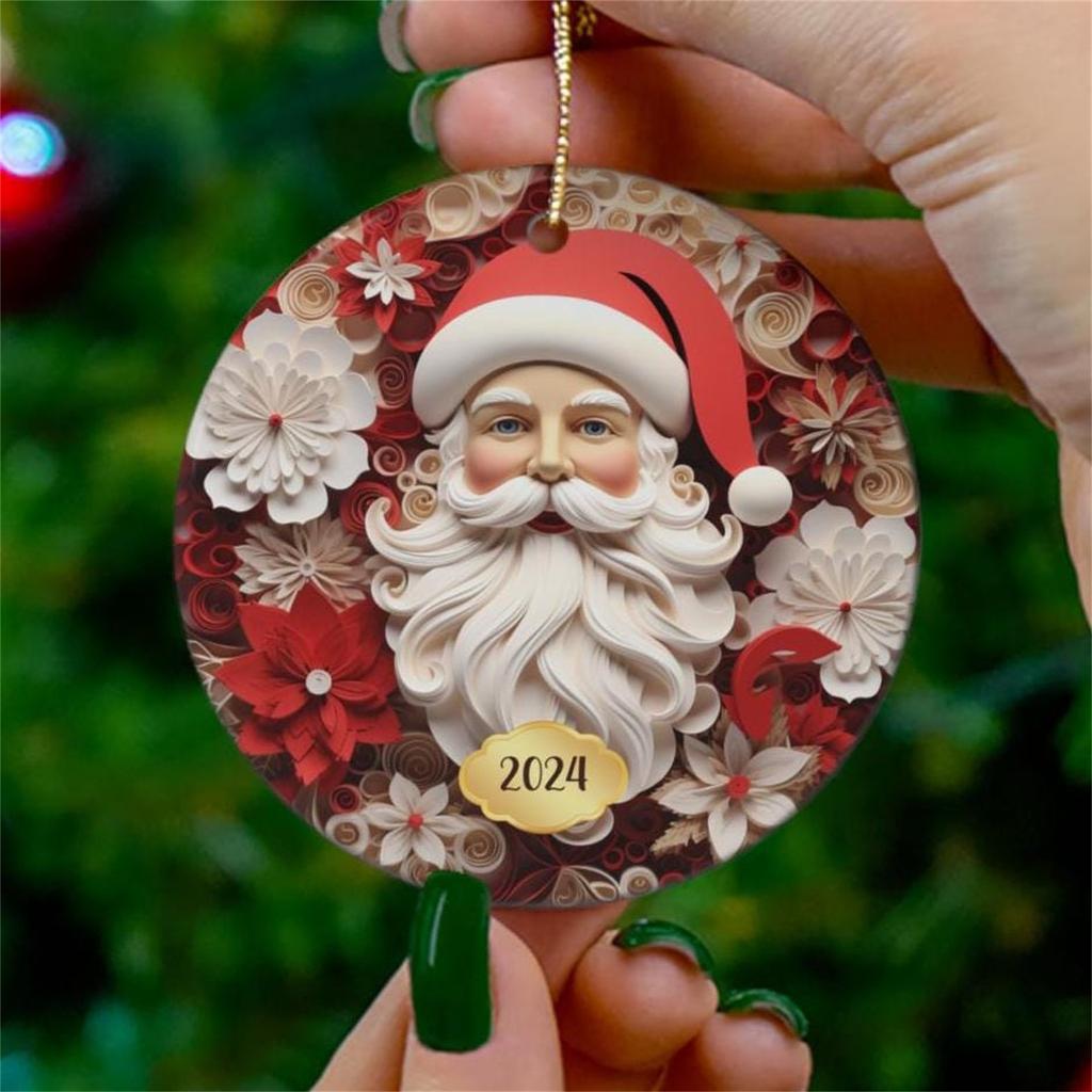 Baby's Christmas Ornament Gift For New New Mom Newborn, Personalized Baby Ornament Christmas 2024, Baby's 1st Xmas Ornament Gift, Custom Choose Name &