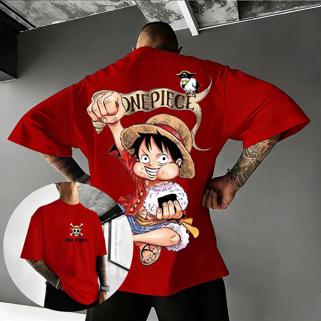 One Piece Anime Graphic T Shirt Men Women pure Cotton Short Sleeve Tee Summer Y2k Luffy Print Streetwear Casual Top Unisex