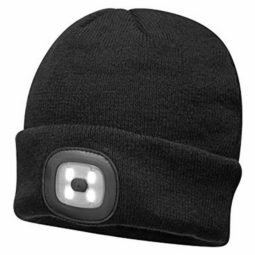 Portwest Mens LED Head Light Beanie