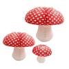  Large/Small Mushroom Shaped Lanterns Red Color Lanterns