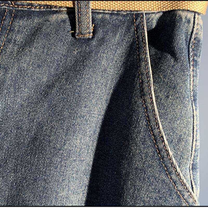 Fünf-Punkte-Hosen, dünner Schnitt, Jeans, Frühling, Sommer, Herren, Denim, lockere Freizeit-Shorts
