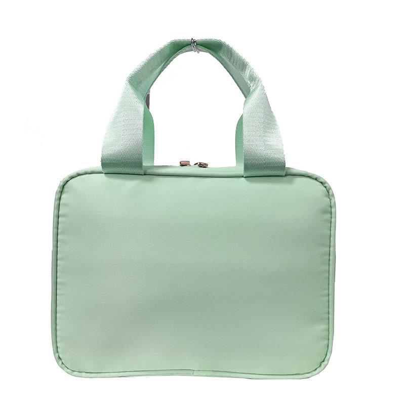 Foldable Waterproof Nylon Lunch Bag with Insulated Aluminum Foil for Kids